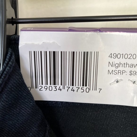 Social Standard by Sanctuary 16/33‎ 27.5" inseam Dark Blue Jeans - Picture 9 of 9